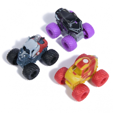 Monster jam mini marvel pack 3 surtido