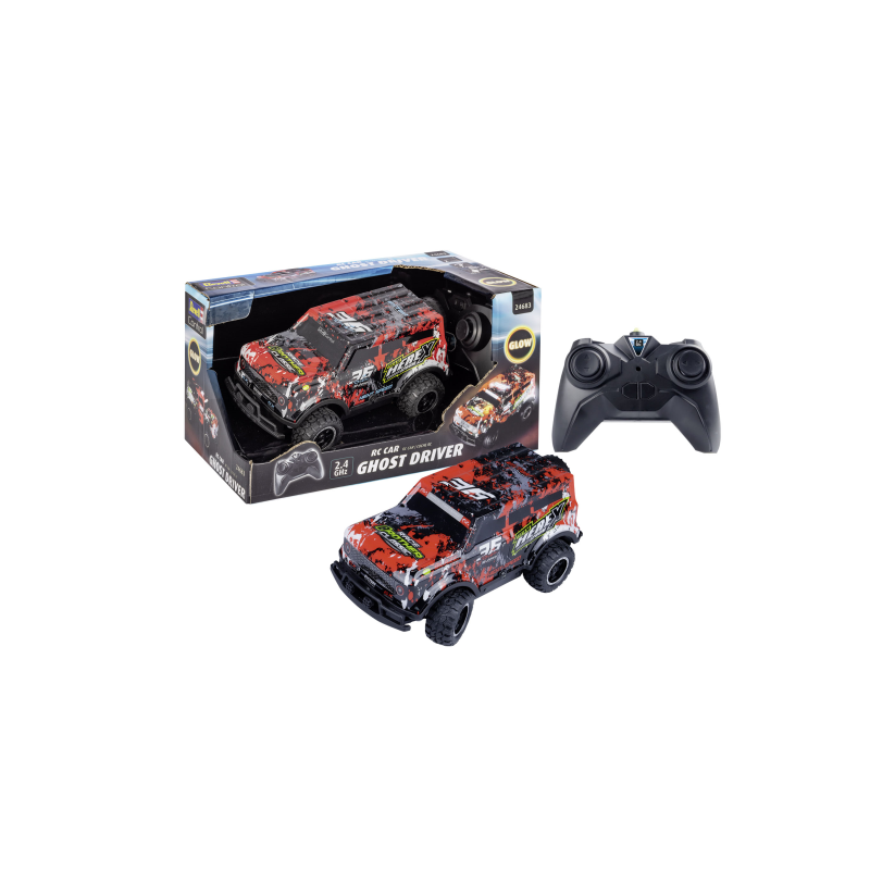 RC CAR GHOST DRIVER (ROJO)