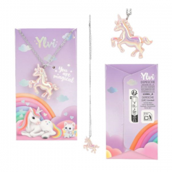 Ylvi collar unicornio