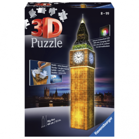 PUZZLE 3D 216 PZAS BIG BEN NIGHT EDITION