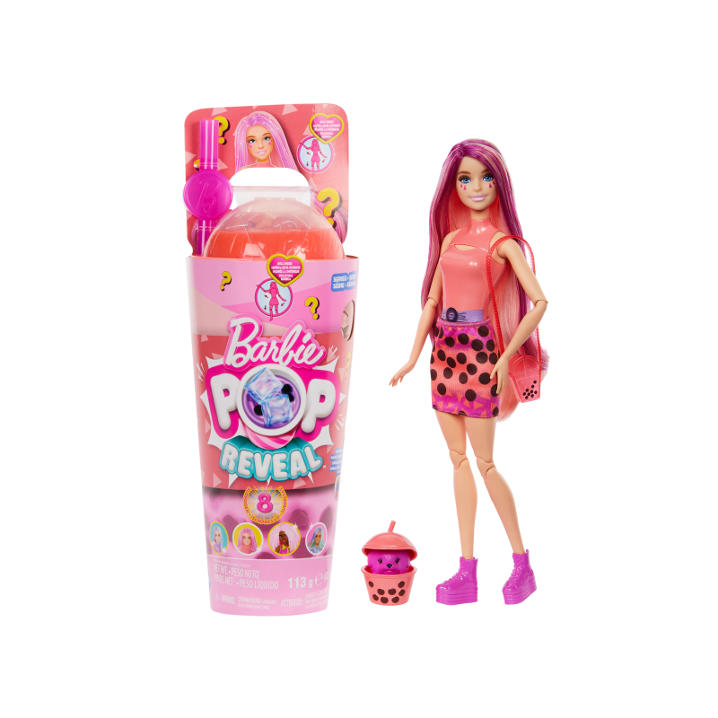 BARBIE POP REVEAL TE DE BURBUJAS MOCHI DE MANGO