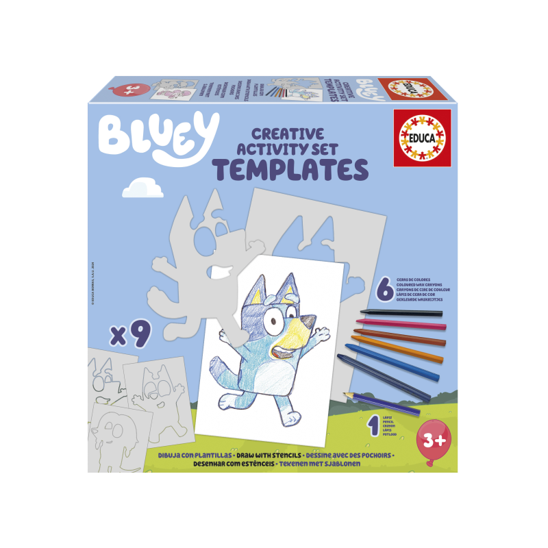 TEMPLATES BLUEY CREATIVE ACTIVITY SET