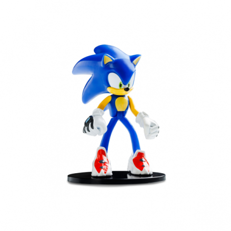 Sonic figura articulada pack 6 en caja deluxe