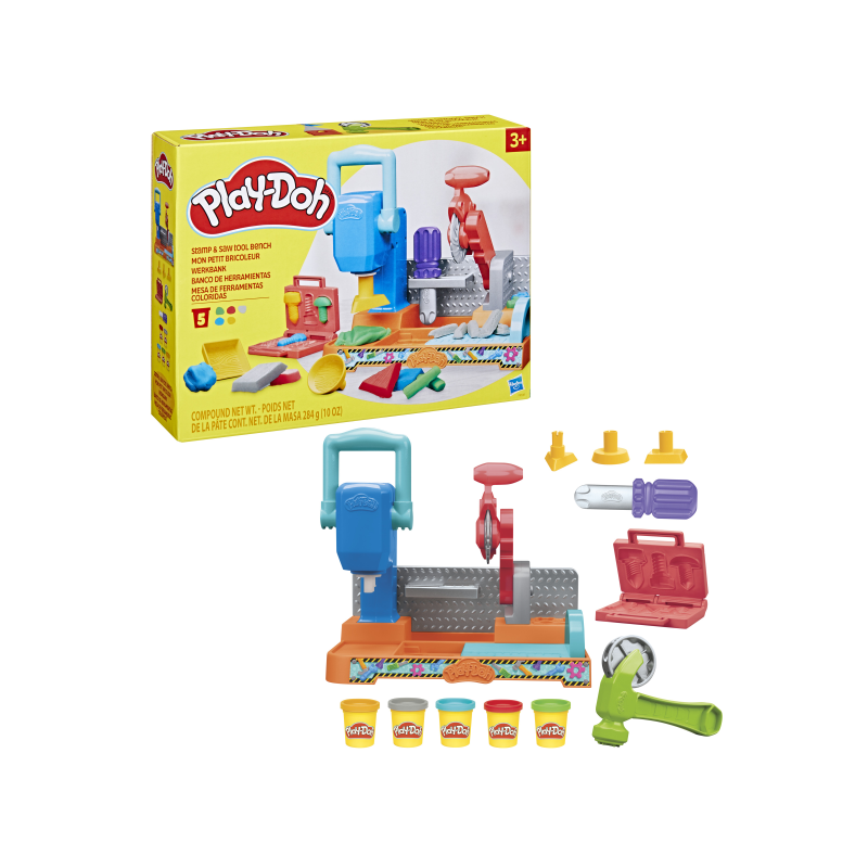 PLAYDOH BANCO DE HERRAMIENTAS