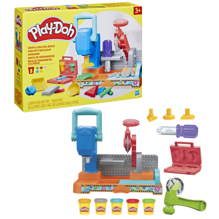 PLAYDOH BANCO DE HERRAMIENTAS