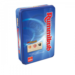 Juego rummikub viaje caja metalica