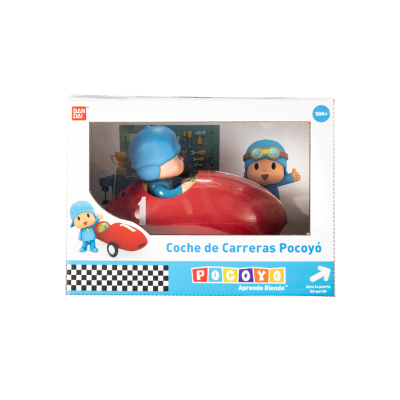 POCOYO COCHE DE CARRERAS