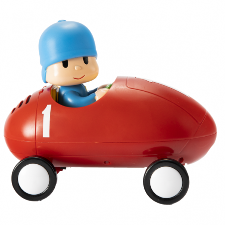 Pocoyo coche de carreras