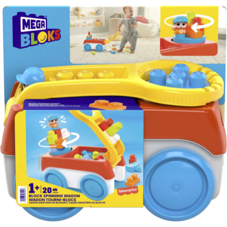 Mega bloks remolque con bloques