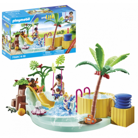 PISCINA INFANTIL CON JACUZZI