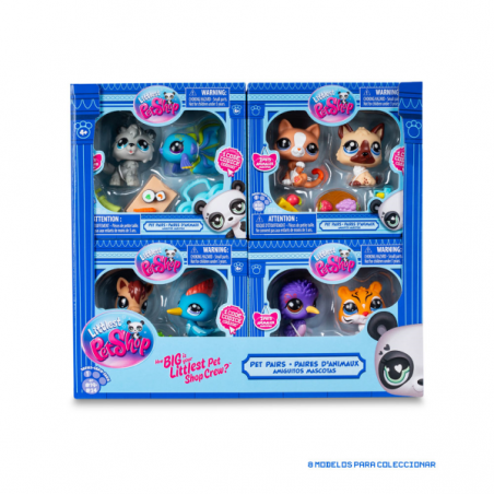 PACK DE 2 - MASCOTAS LITTLEST PET SHOP