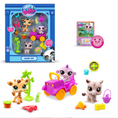 PACK DE JUEGOS SAFARI LITTLEST PET SHOP