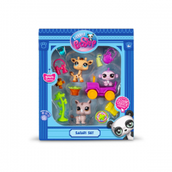 Pack de juegos safari littlest pet shop