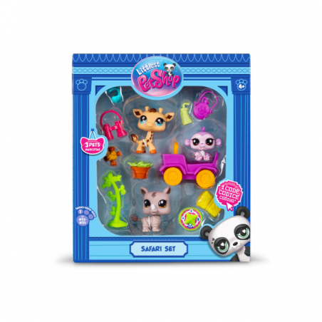 Pack de juegos safari littlest pet shop