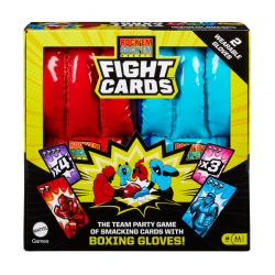 JUEGO DE CARTAS CON GUANTES DE BOXEO ROCK EM SOCK EM ROBOTS