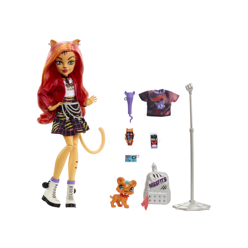 MONSTER HIGH MUÑECA CON ACCESORIOS TORALEI