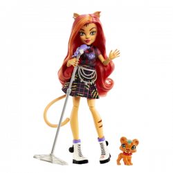 Monster high muñeca con accesorios toralei