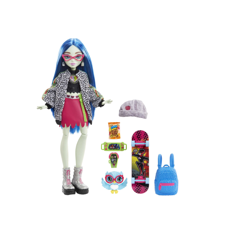 MONSTER HIGH MUÑECA CON ACCESORIOS GHOULIA