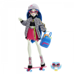 Monster high muñeca con accesorios ghoulia