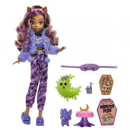 Monster high fiesta de pijamas draculaura