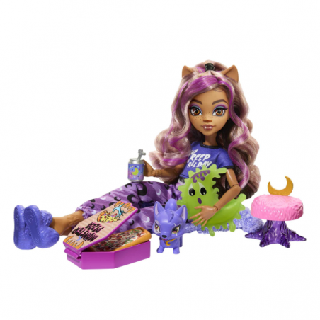 Monster high fiesta de pijamas draculaura