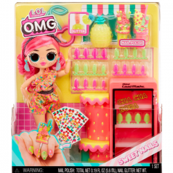 Lol surprise omg sweet nails- tienda de frutas pinky pops