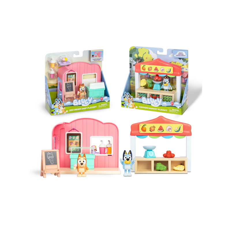 BLUEY MINI PLAYSETS CON FIGURA SURTIDO