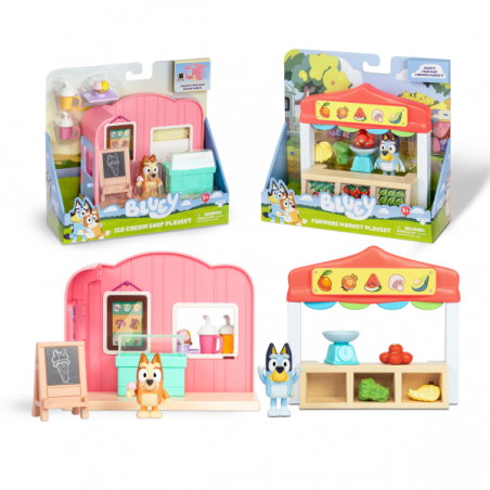 BLUEY MINI PLAYSETS CON FIGURA SURTIDO