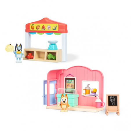 Bluey mini playsets con figura surtido