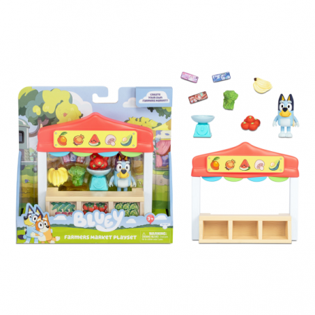 Bluey mini playsets con figura surtido