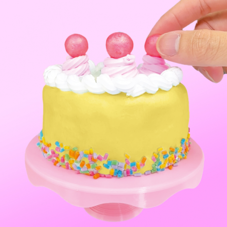 Slime merendola birthay cake