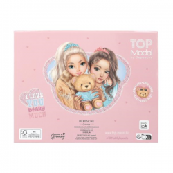 Top model caja de papeleria team teddy