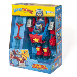 Superthings s - playset turbo warrior power