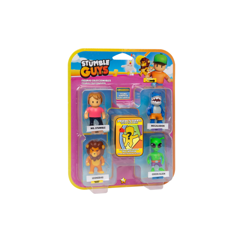 STUMBLE GUYS FIGURA PACK DE 5