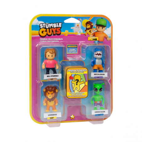 STUMBLE GUYS FIGURA PACK DE 5