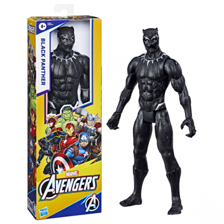 AVENGERS FIGURA TITAN BLACK PANTHER