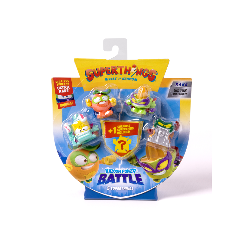 SUPERTHINGS KAZOOM POWER BATTLE FIVE PACK SURTIDO