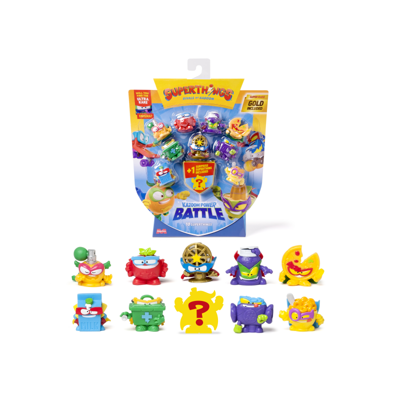 SUPERTHINGS KAZOOM POWER BATTLE TEN PACK SURTIDO