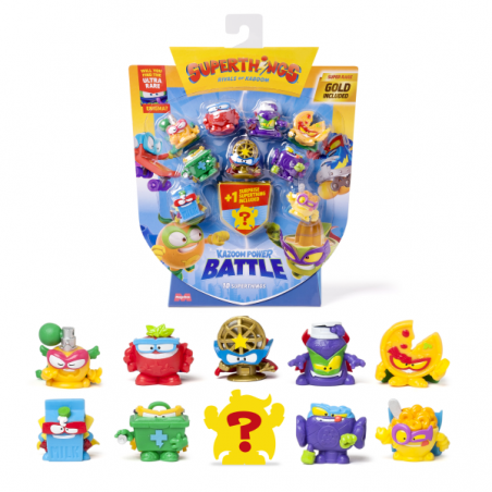 SUPERTHINGS KAZOOM POWER BATTLE TEN PACK SURTIDO