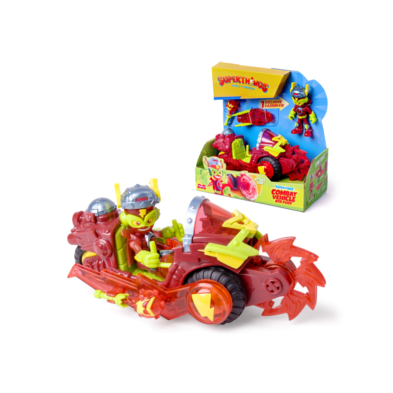 SUPERTHINGS KAZOOM POWER COMBAT VEHICLE KID FURY