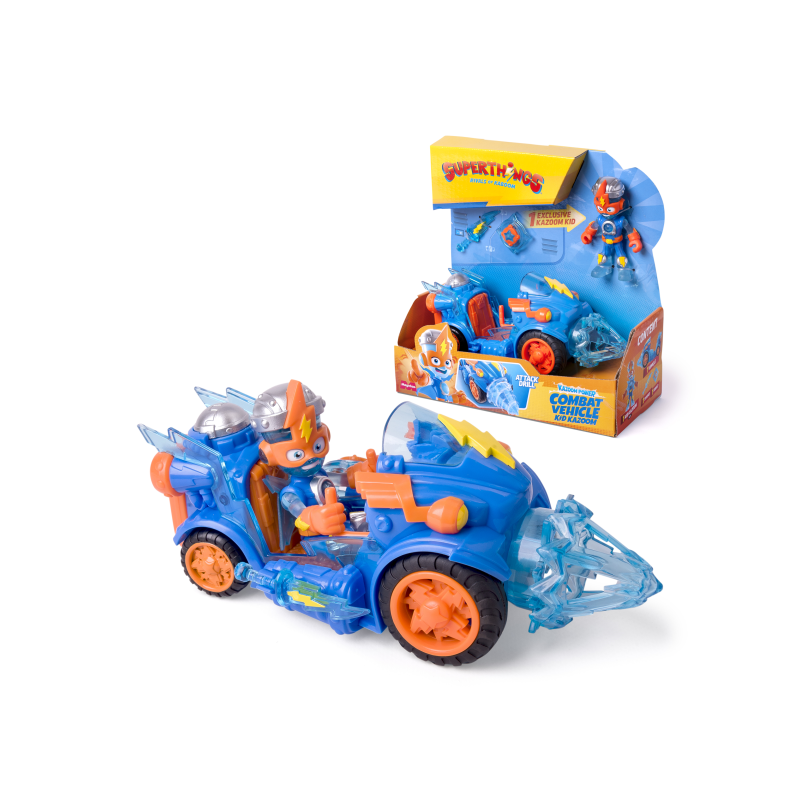 SUPERTHINGS KAZOOM POWER COMBAT VEHICLE KID KAZOOM