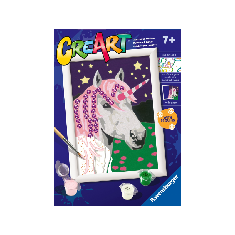 CREART SERIE E CLASSIC UNICORNIO CON DIAMANTES