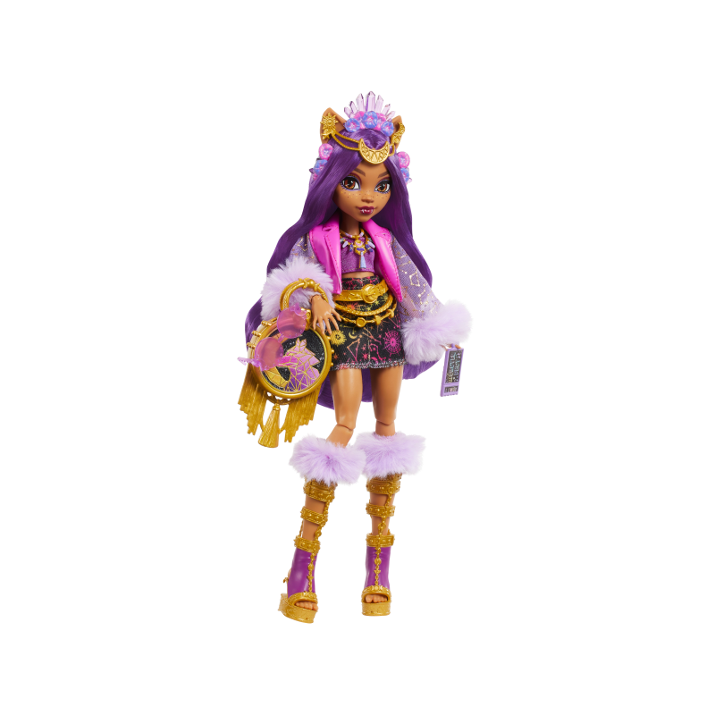 MONSTER HIGH FIESTA MONSTRUOSA MUÑECA CLAWDEEN WOLF