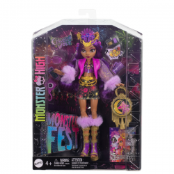 Monster high fiesta monstruosa muñeca clawdeen wolf