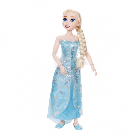 Muñeca mi amiga elsa de 80 cm con accesorios frozen