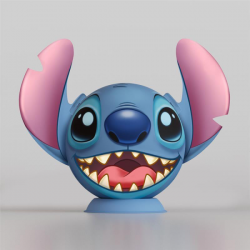 Puzzle ball 3d 72 piezas stitch - con orejas lilo & stitch