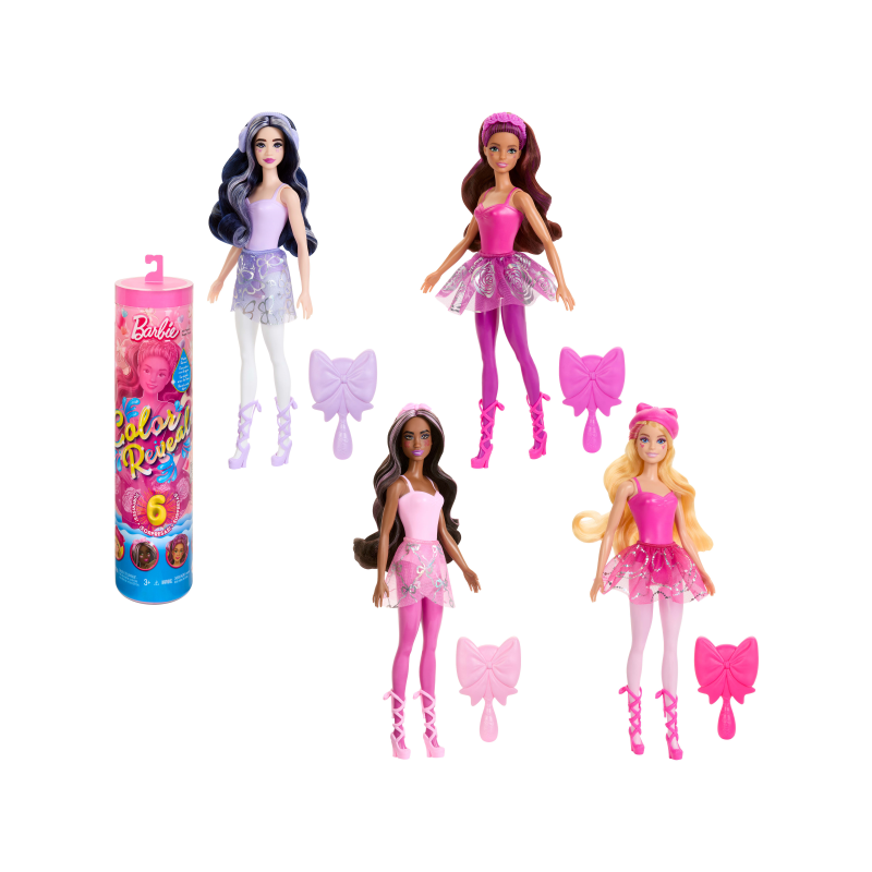 BARBIE COLOR REVEAL SERIE BAILARINAS DE BALLET