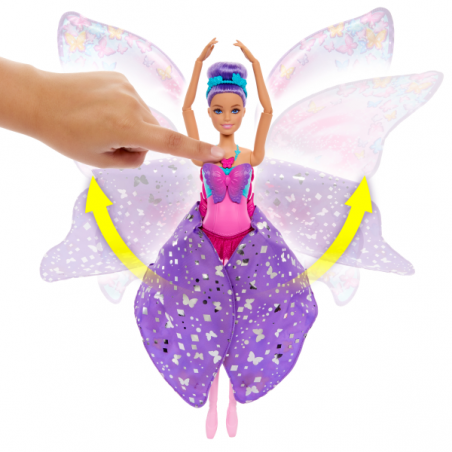 Barbie dreamtopia muñeca mariposa bailarina