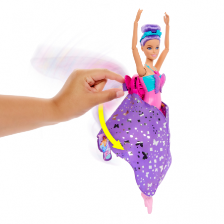 Barbie dreamtopia muñeca mariposa bailarina