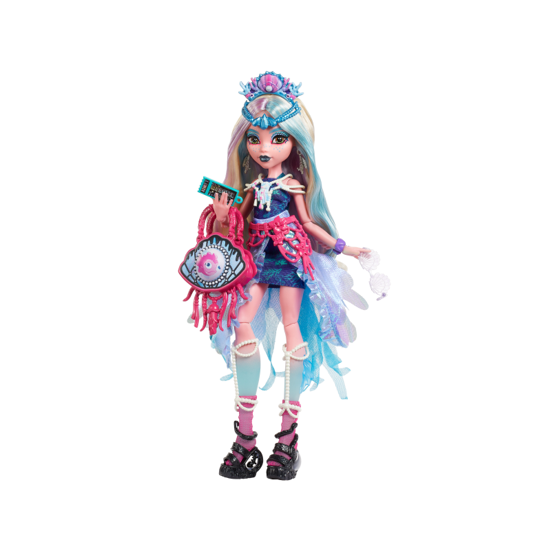 MONSTER HIGH FIESTA MONSTRUOSA MUÑECA LAGOONA BLUE